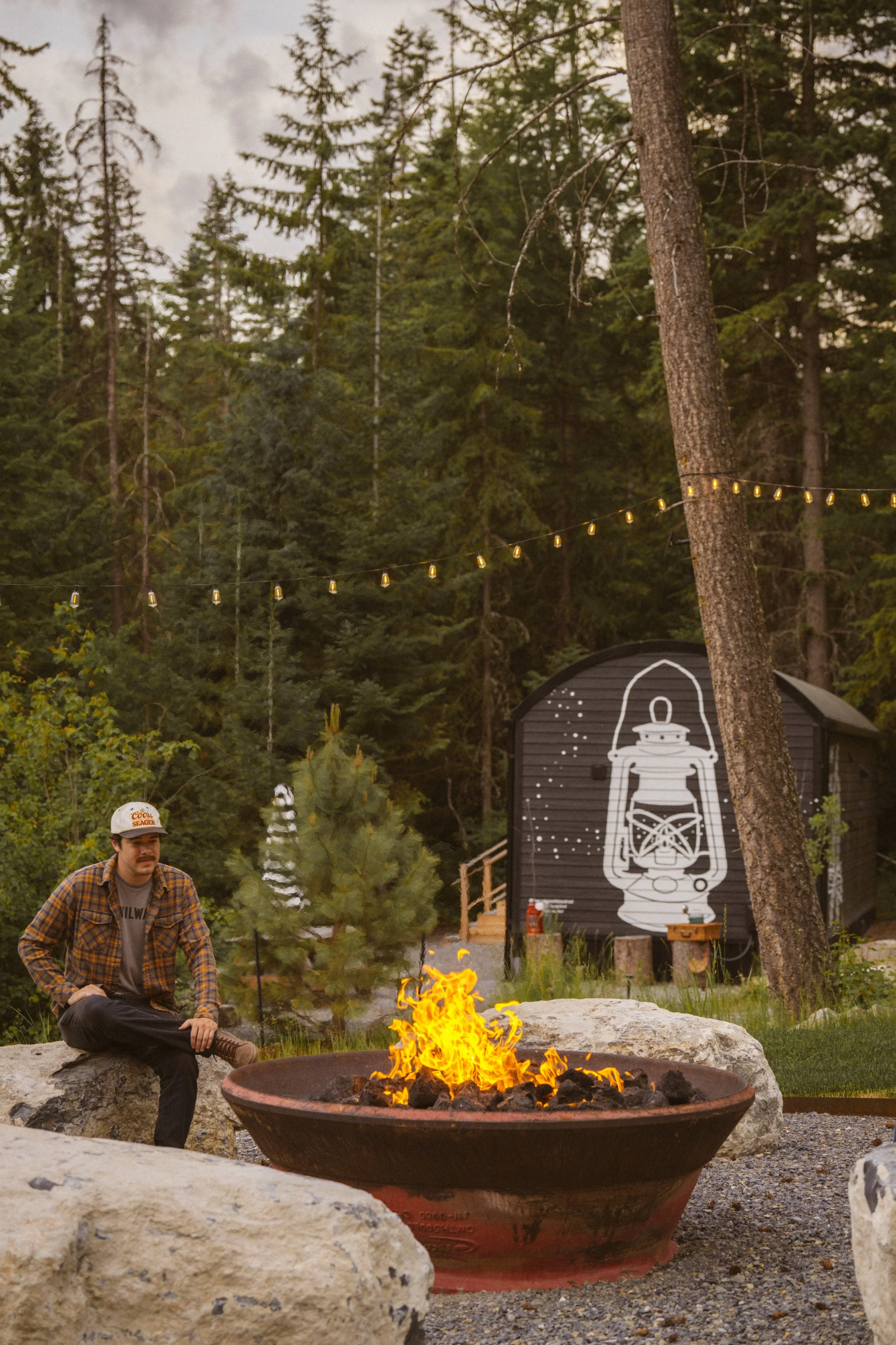 The Cabins at Blacktail | Lakeside, Montana Cabin Retreat | Sauna